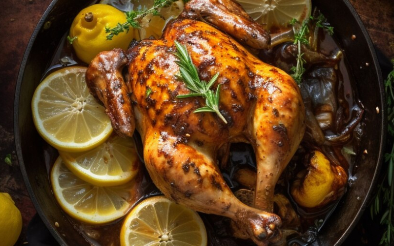 Recetas de pollo rostizado